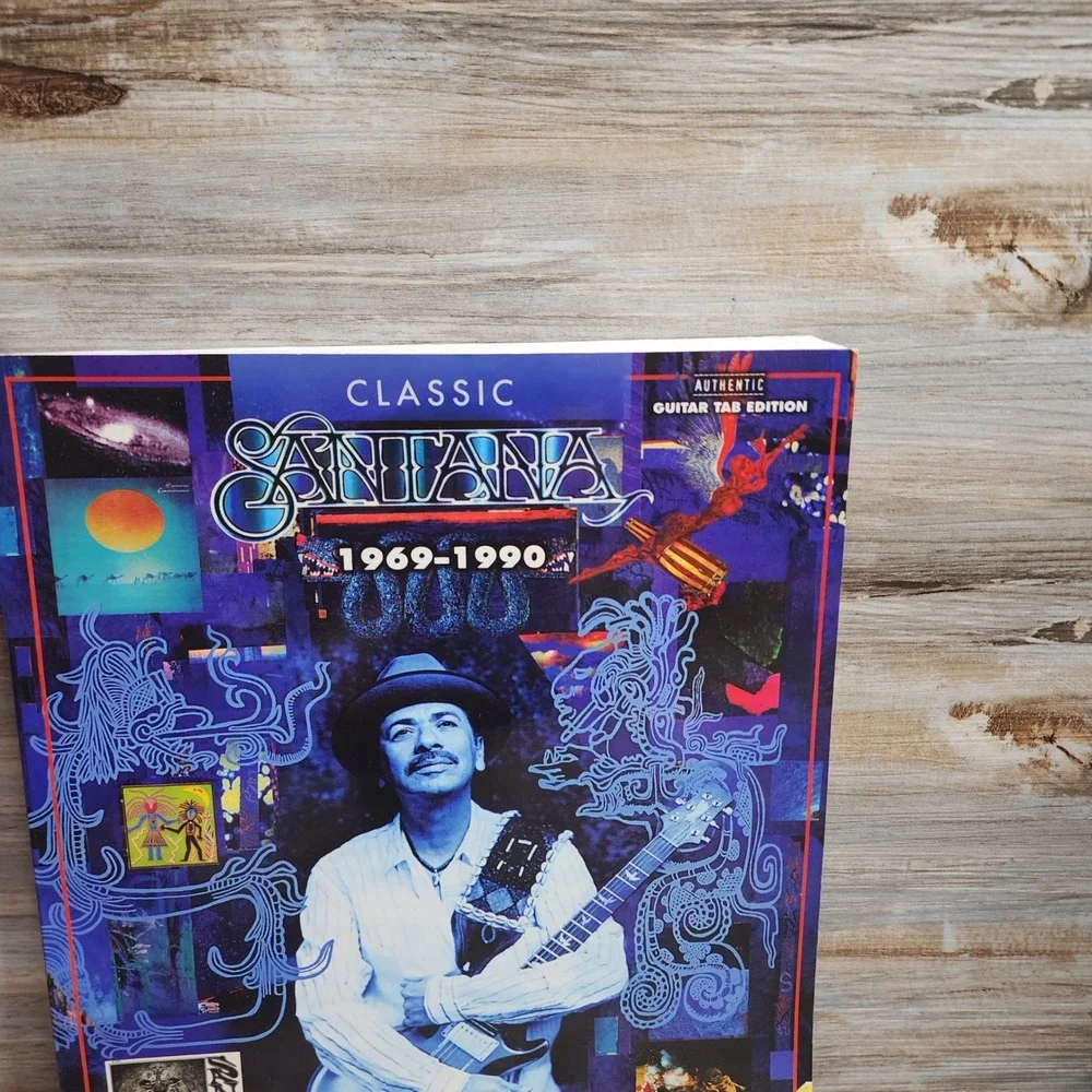 Classic Santana 1969-1990 Authentic Guitar Tab Edition Alfred Music Songbook